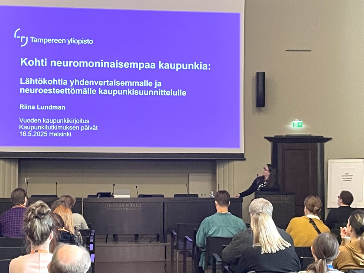 Vuoden kaupunkikirjoitus käsittelee neuromoninaisempaa kaupunkia